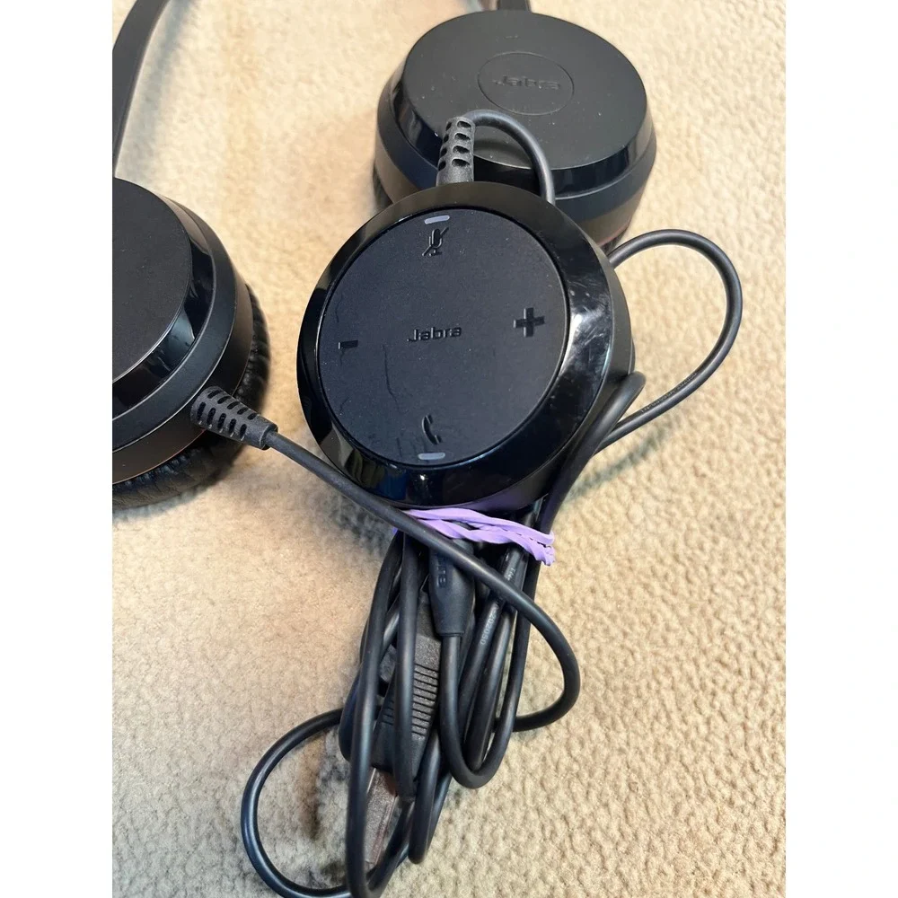 Jabra Evolve‎ 30 II Wired Stereo Headset USB-A Microsoft Teams Black ENC060